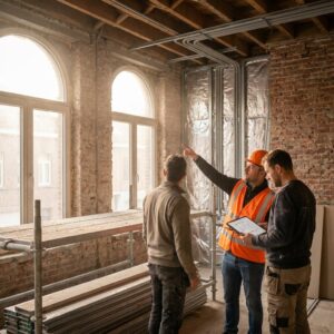 Volgorde renovatiewerken