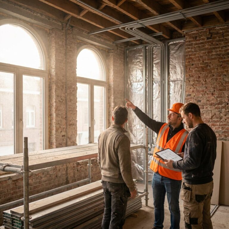 Volgorde renovatiewerken